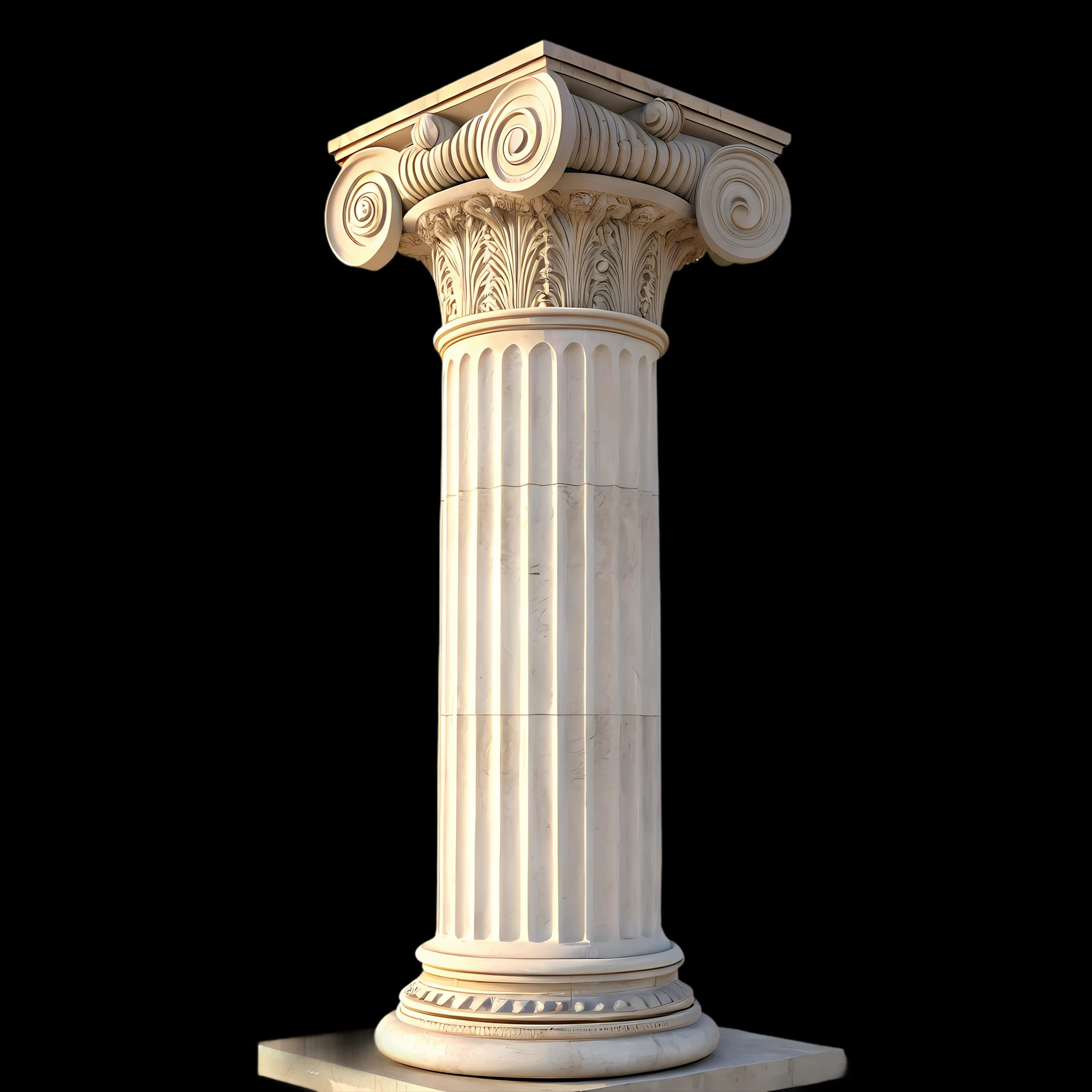 Coluna Grega Decorativa